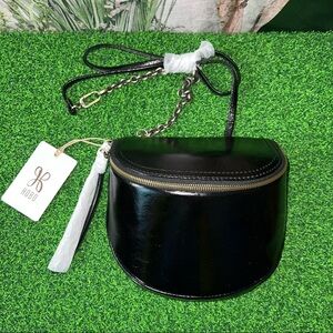 HOBO Foster Crossbody, Black Vintage Hide